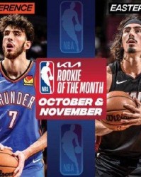  雷霆新秀霍姆格伦荣膺月最佳新秀  