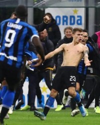  国际米兰创纪录连胜，提前锁定半程冠军  